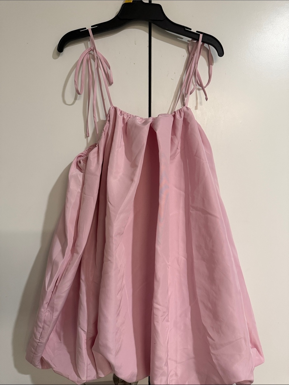 Old Navy Light Pink Tie-Shoulder Girls Top